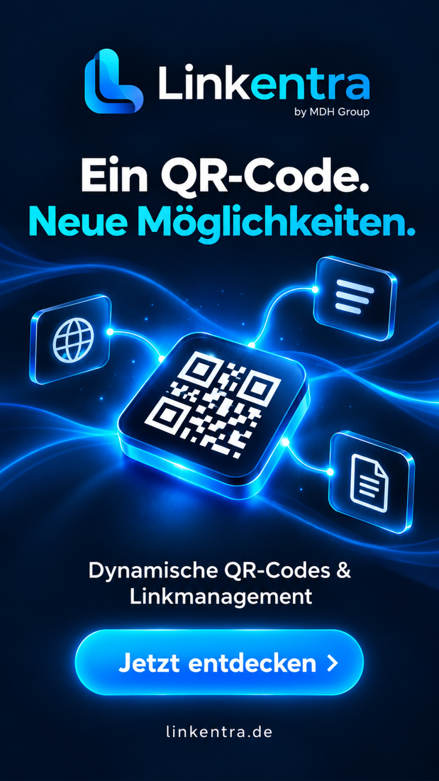 DSGVO & Datenhoheit: Warum Unternehmen dynamische QR‑Codes self‑hosted mit Linkentra betreiben sollten