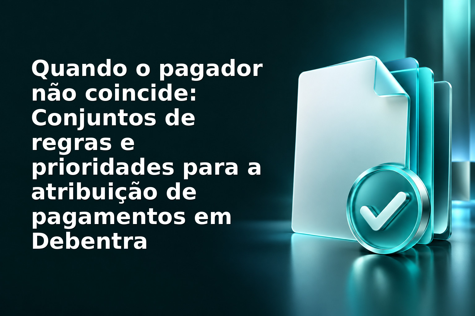 Quando o pagador não coincide: Conjuntos de regras e prioridades para a atribuição de pagamentos em Debentra