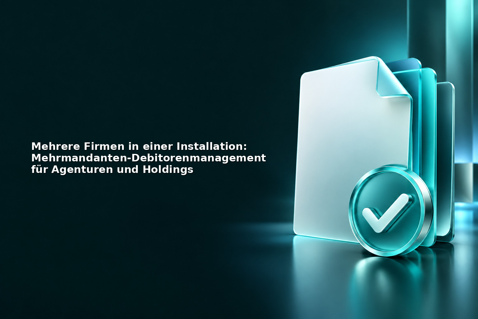 Mehrere Firmen in einer Installation: Mehrmandanten‑Debitorenmanagement für Agenturen und Holdings