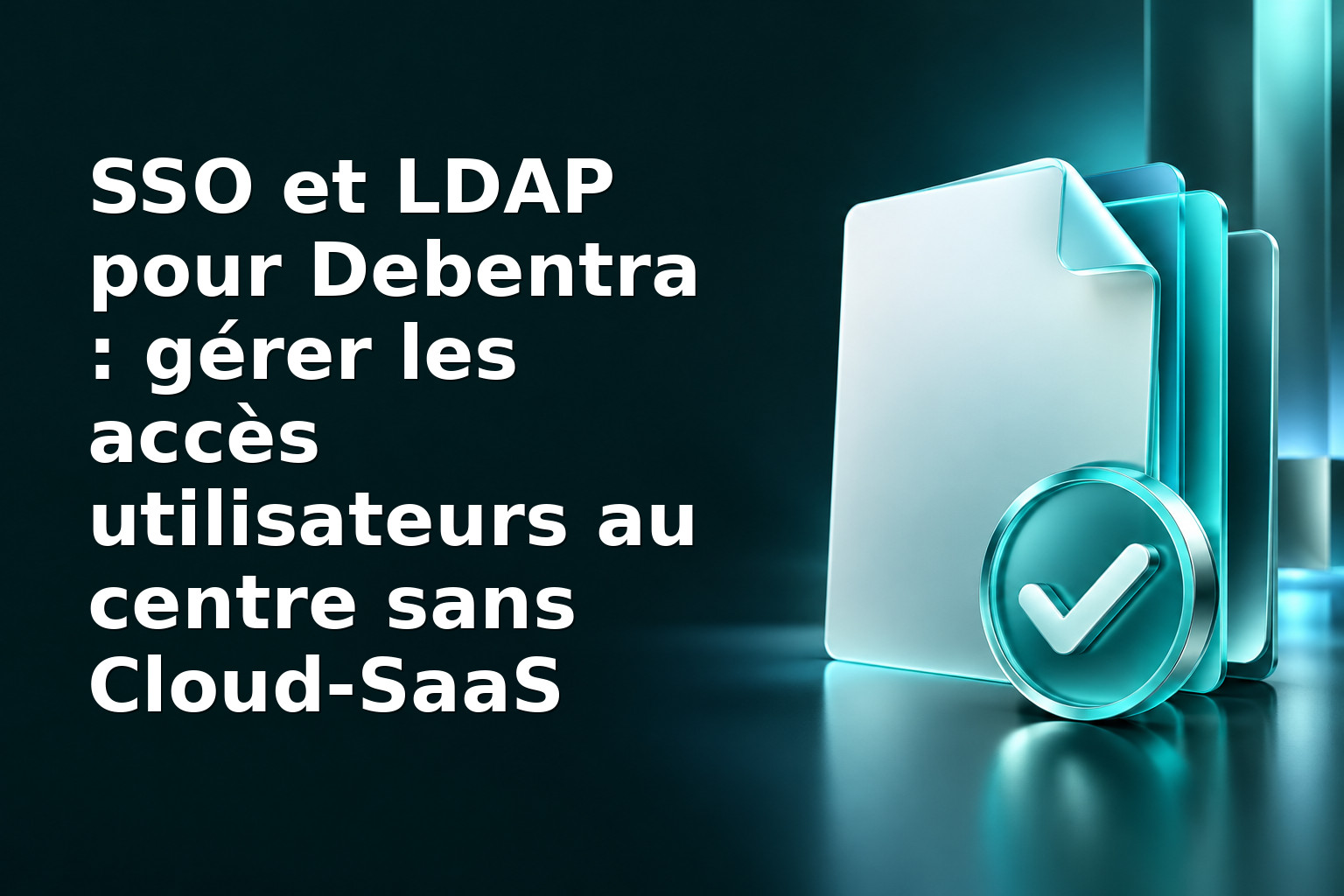 SSO et LDAP pour Debentra : gérer les accès utilisateurs au centre sans Cloud‑SaaS