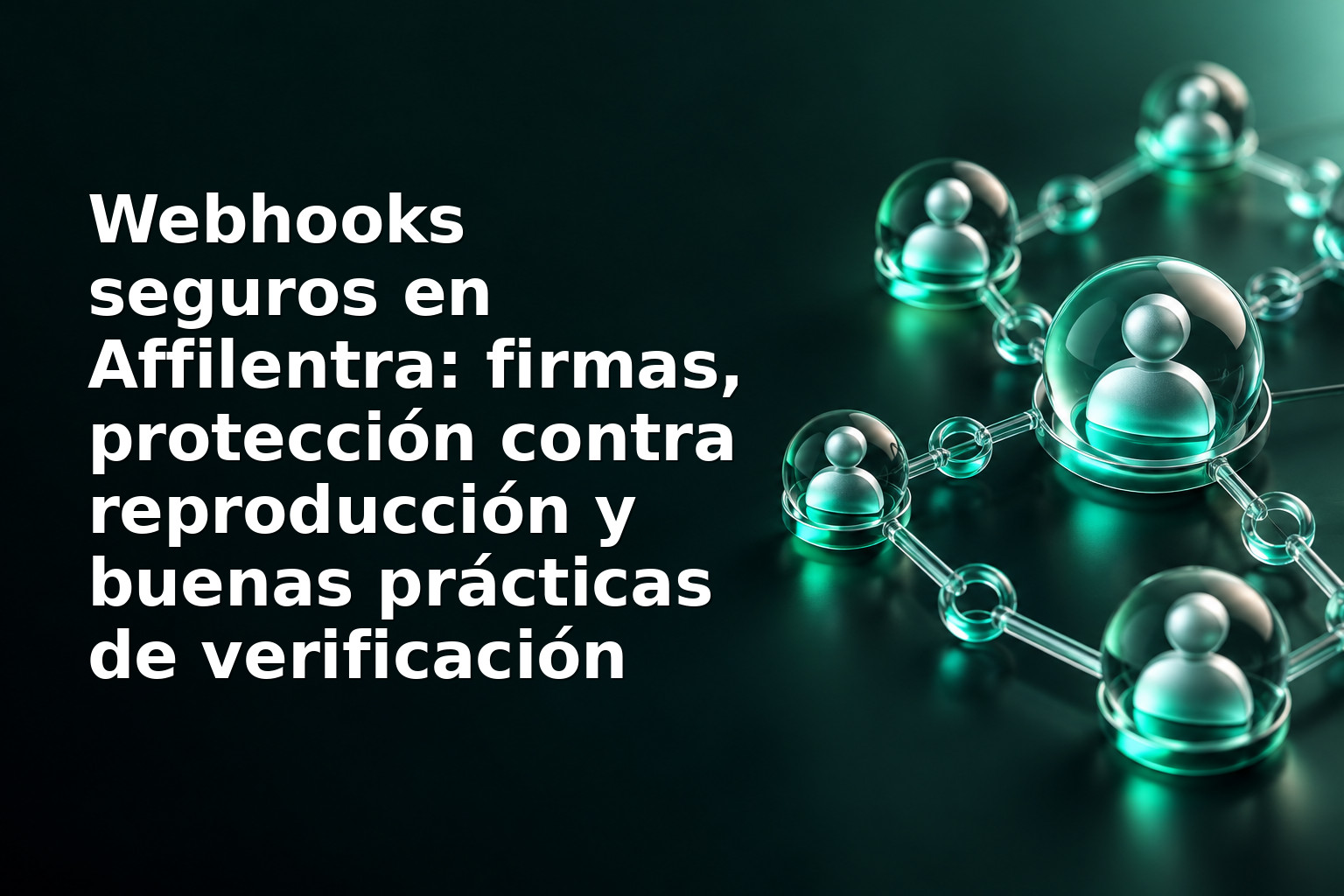 Webhooks seguros en Affilentra: firmas, protección contra reproducción y buenas prácticas de verificación