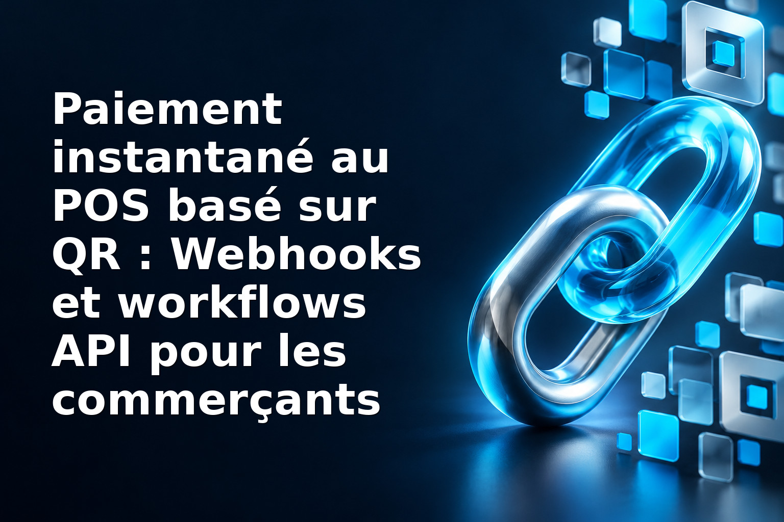 Paiement instantané au POS basé sur QR : Webhooks et workflows API pour les commerçants