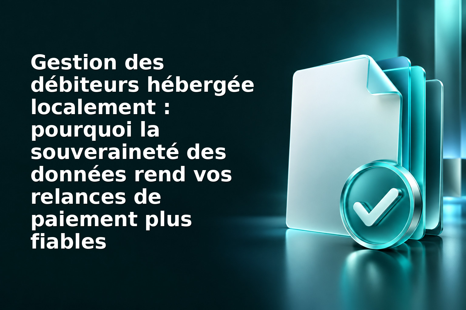 Gestion des débiteurs hébergée localement : pourquoi la souveraineté des données rend vos relances de paiement plus fiables