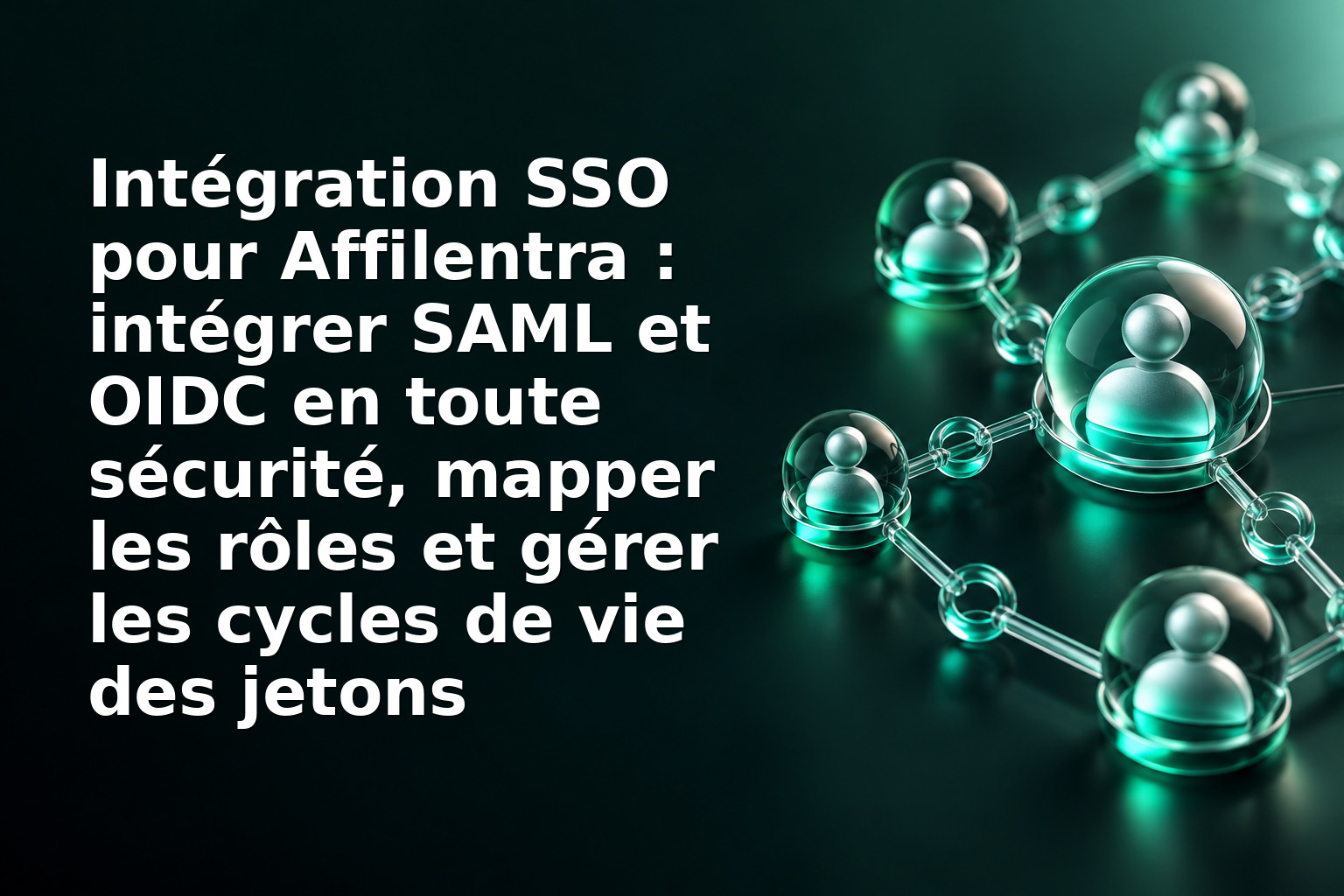 Intégration SSO pour Affilentra : intégrer SAML et OIDC en toute sécurité, mapper les rôles et gérer les cycles de vie des jetons