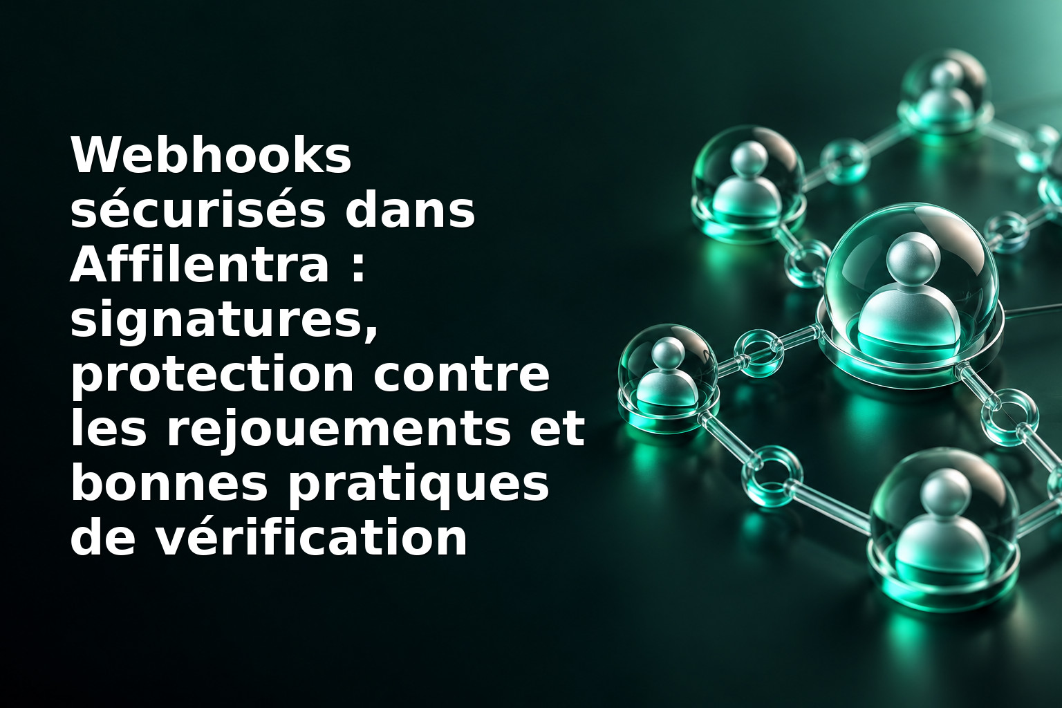 Webhooks sécurisés dans Affilentra : signatures, protection contre les rejouements et bonnes pratiques de vérification