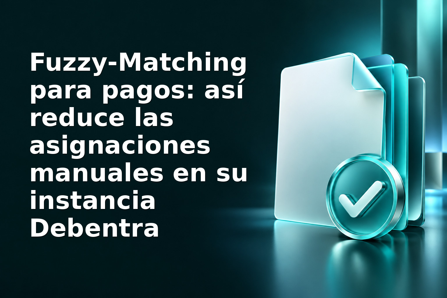 Fuzzy-Matching para pagos: así reduce las asignaciones manuales en su instancia Debentra
