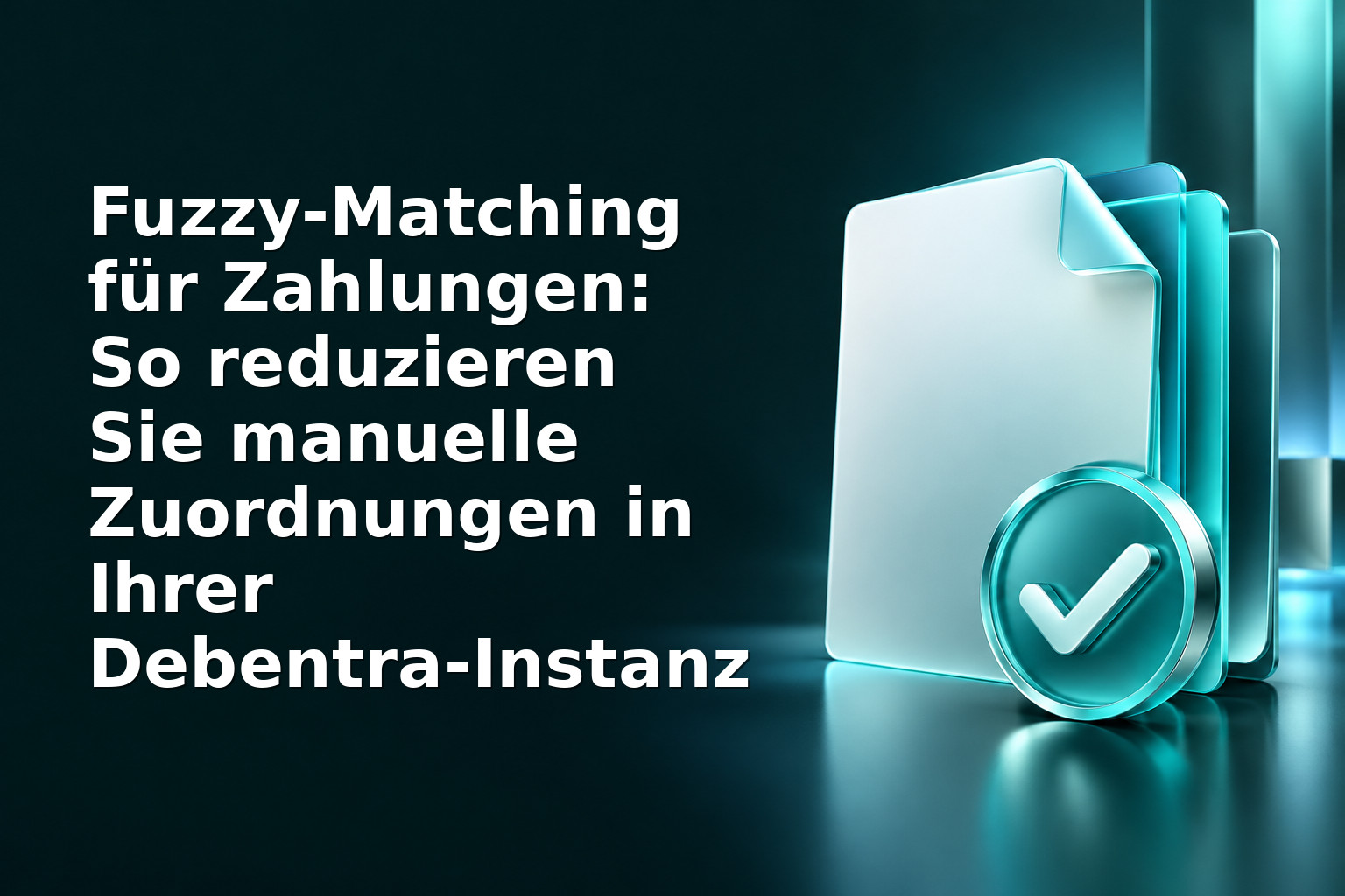 Fuzzy-Matching für Zahlungen: So reduzieren Sie manuelle Zuordnungen in Ihrer Debentra‑Instanz