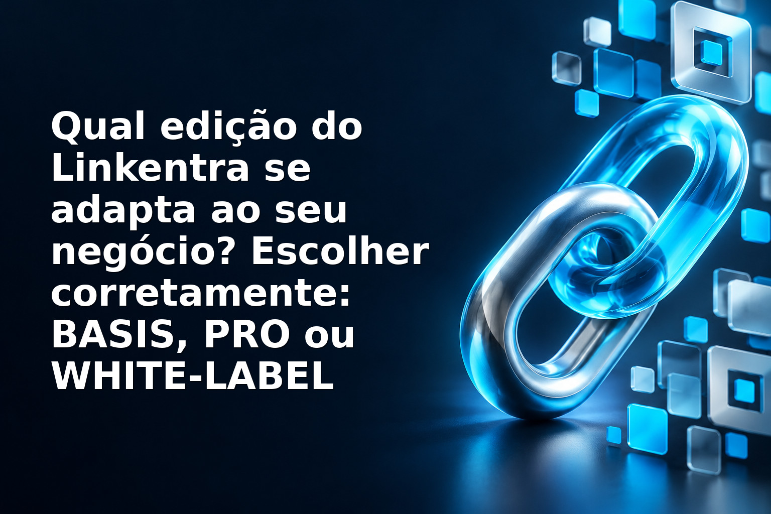 Qual edição do Linkentra se adapta ao seu negócio? Escolher corretamente: BASIS, PRO ou WHITE-LABEL