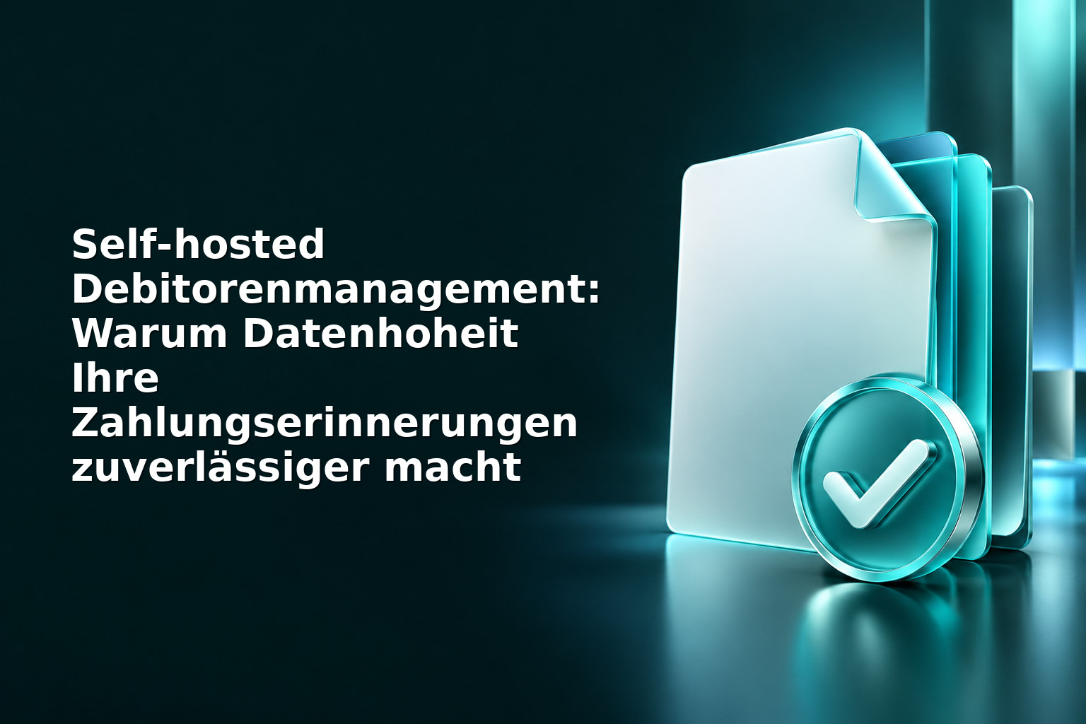 Self‑hosted Debitorenmanagement: Warum Datenhoheit Ihre Zahlungserinnerungen zuverlässiger macht