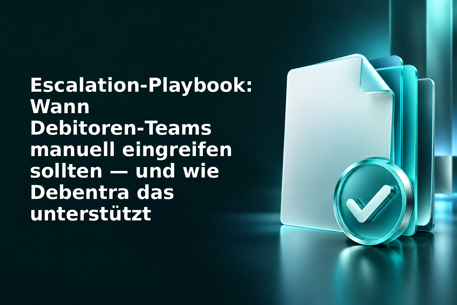 Escalation‑Playbook: Wann Debitoren‑Teams manuell eingreifen sollten — und wie Debentra das unterstützt