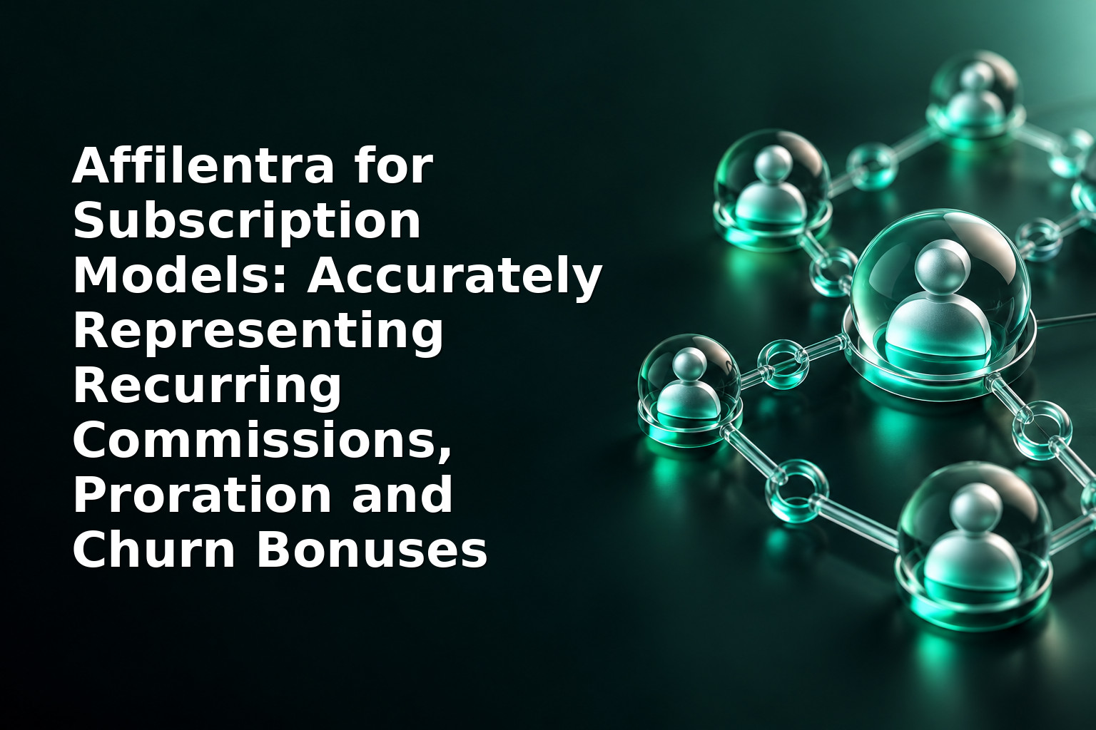 Affilentra for Subscription Models: Accurately Representing Recurring Commissions, Proration and Churn Bonuses