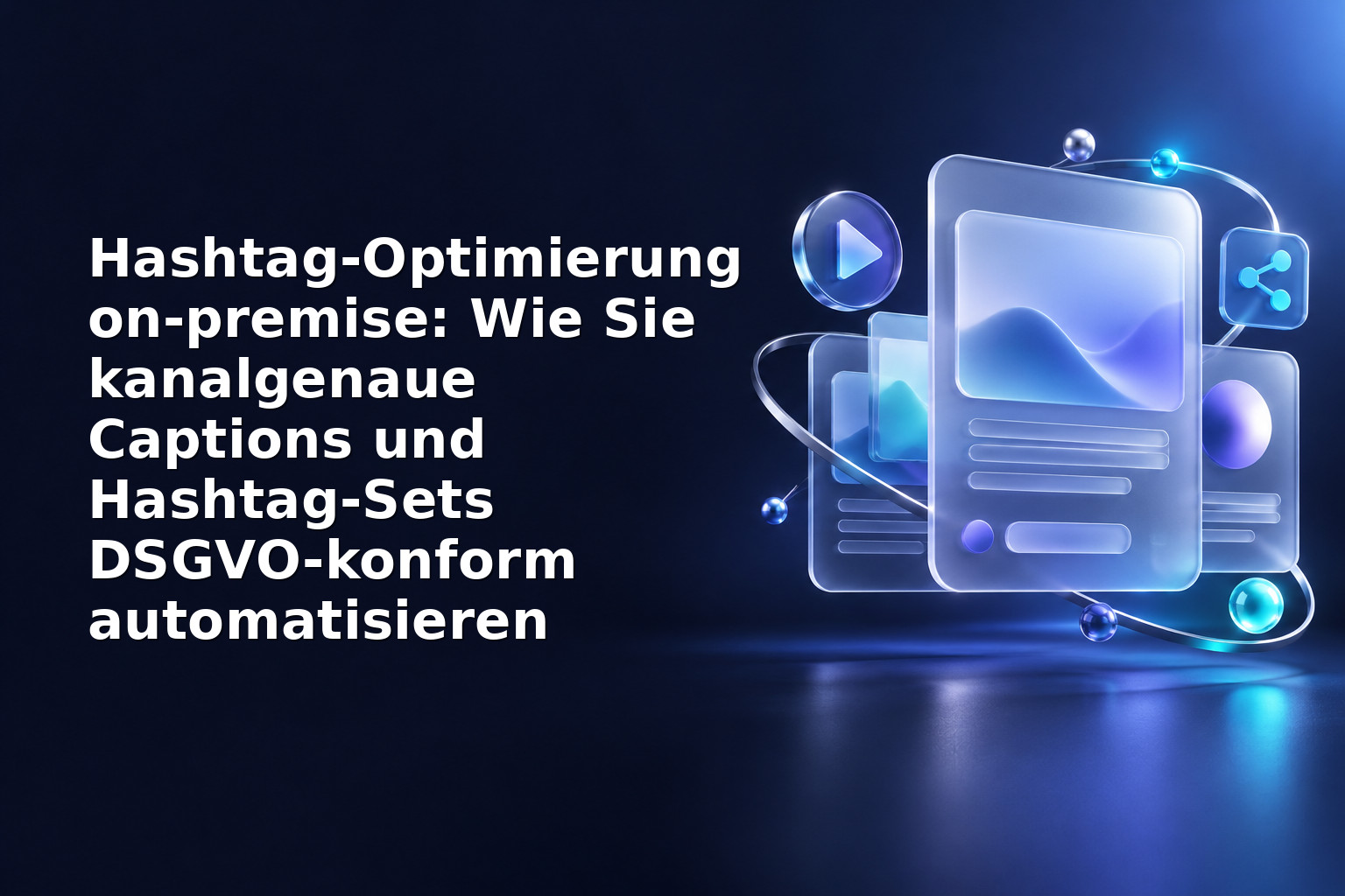 Hashtag-Optimierung on‑premise: Wie Sie kanalgenaue Captions und Hashtag‑Sets DSGVO-konform automatisieren