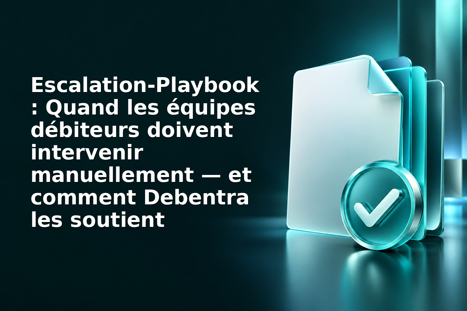 Escalation‑Playbook : Quand les équipes débiteurs doivent intervenir manuellement — et comment Debentra les soutient