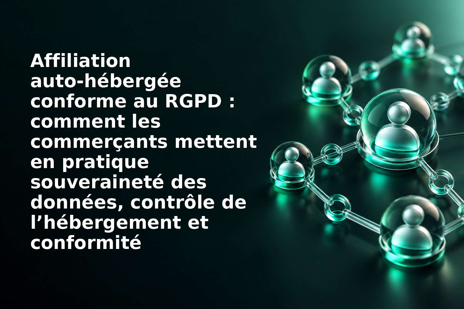 Affiliation auto‑hébergée conforme au RGPD : comment les commerçants mettent en pratique souveraineté des données, contrôle de l’hébergement et conformité