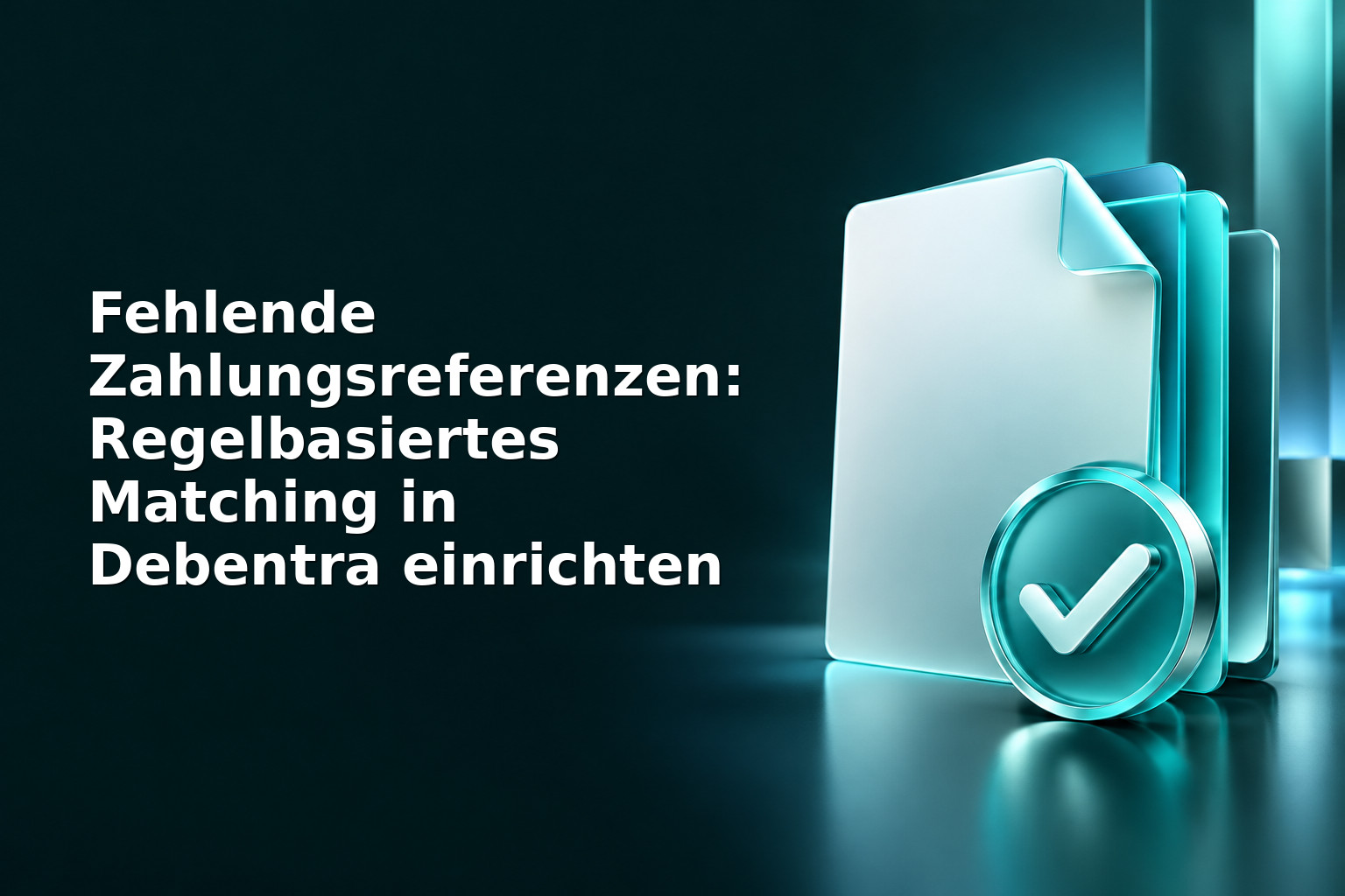 Fehlende Zahlungsreferenzen: Regelbasiertes Matching in Debentra einrichten