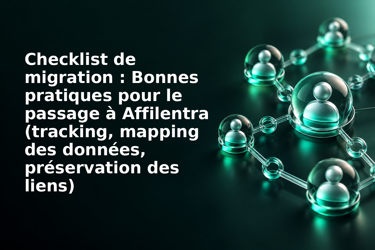 Checklist de migration : Bonnes pratiques pour le passage à Affilentra (tracking, mapping des données, préservation des liens)