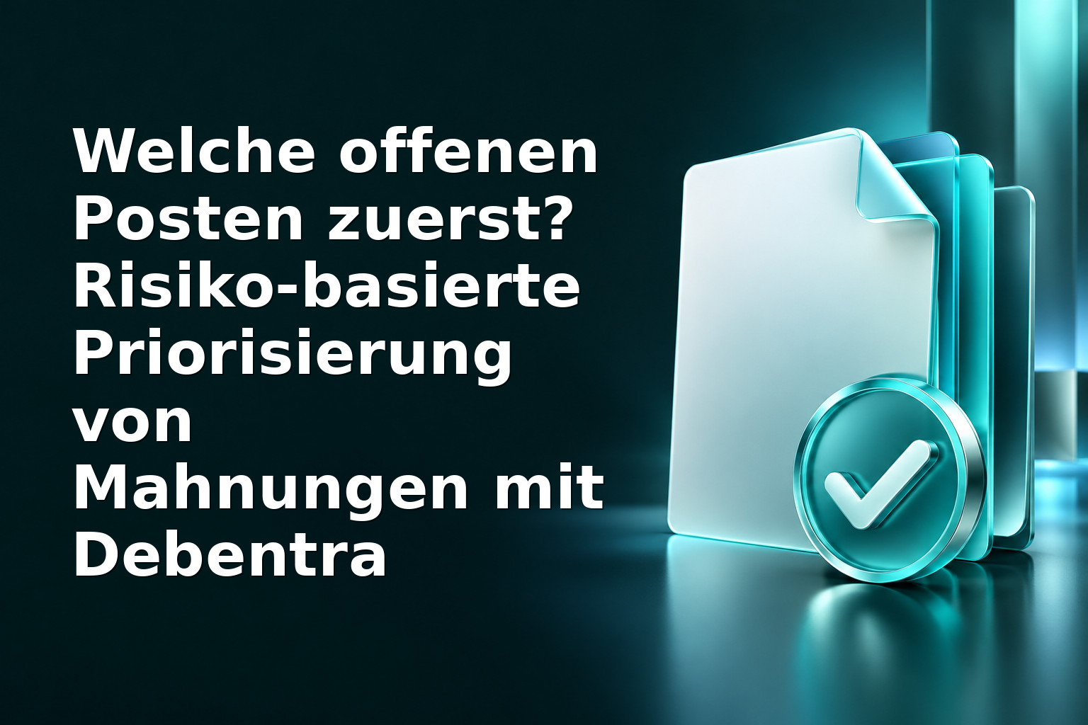Welche offenen Posten zuerst? Risiko‑basierte Priorisierung von Mahnungen mit Debentra