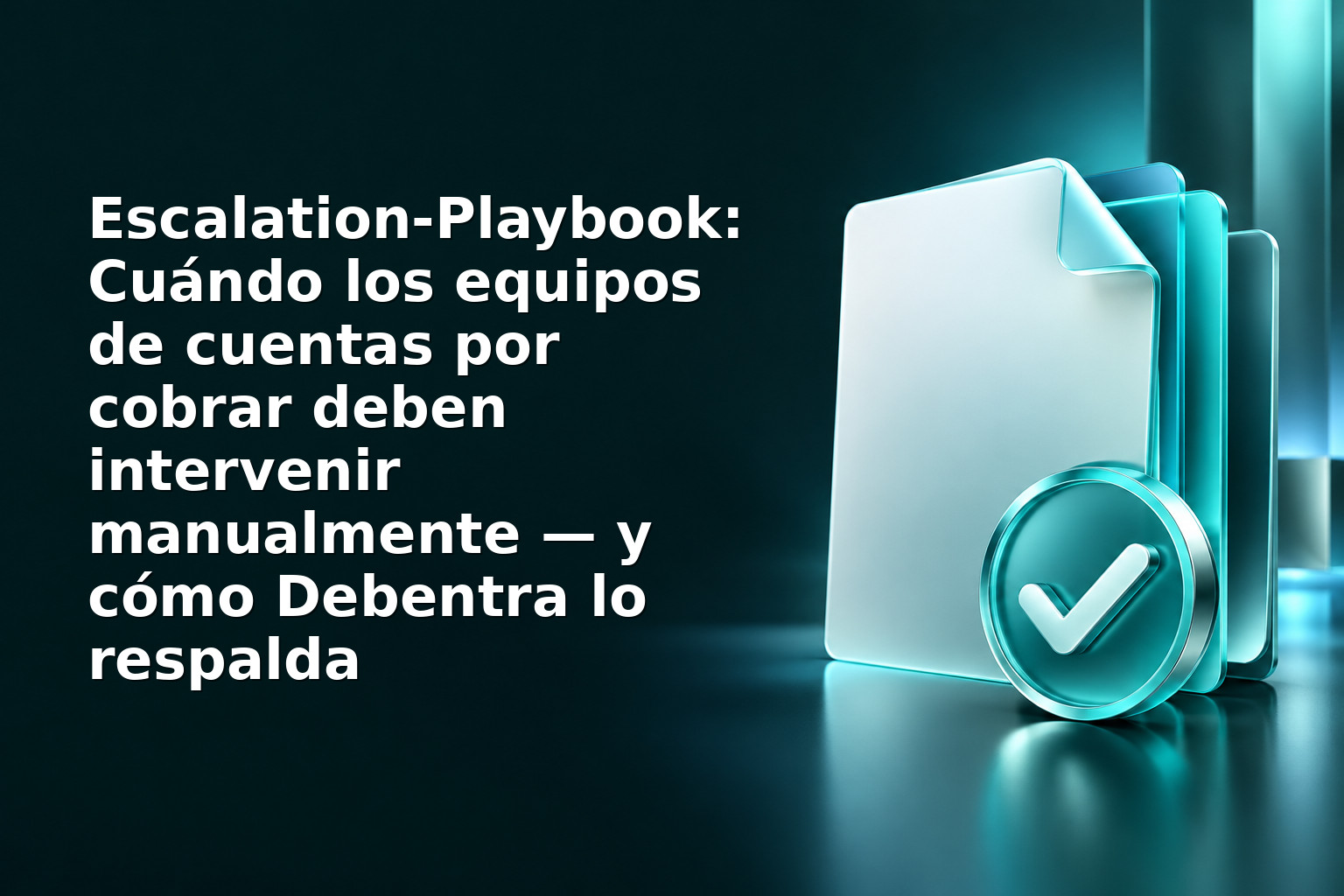 Escalation‑Playbook: Cuándo los equipos de cuentas por cobrar deben intervenir manualmente — y cómo Debentra lo respalda