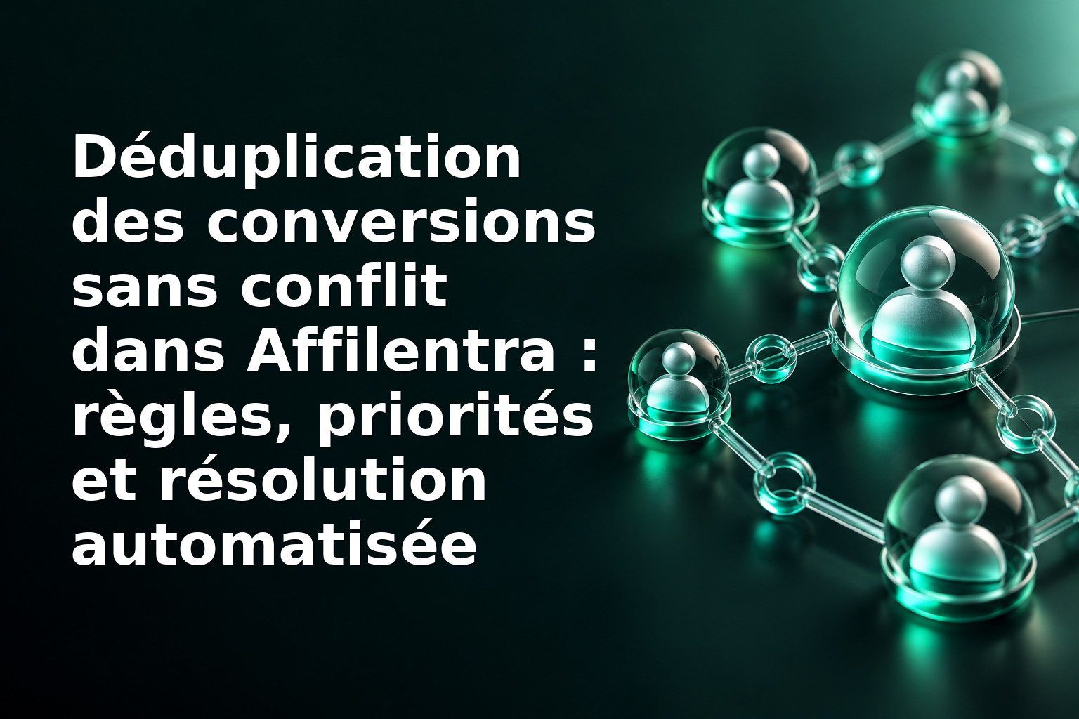 Déduplication des conversions sans conflit dans Affilentra : règles, priorités et résolution automatisée
