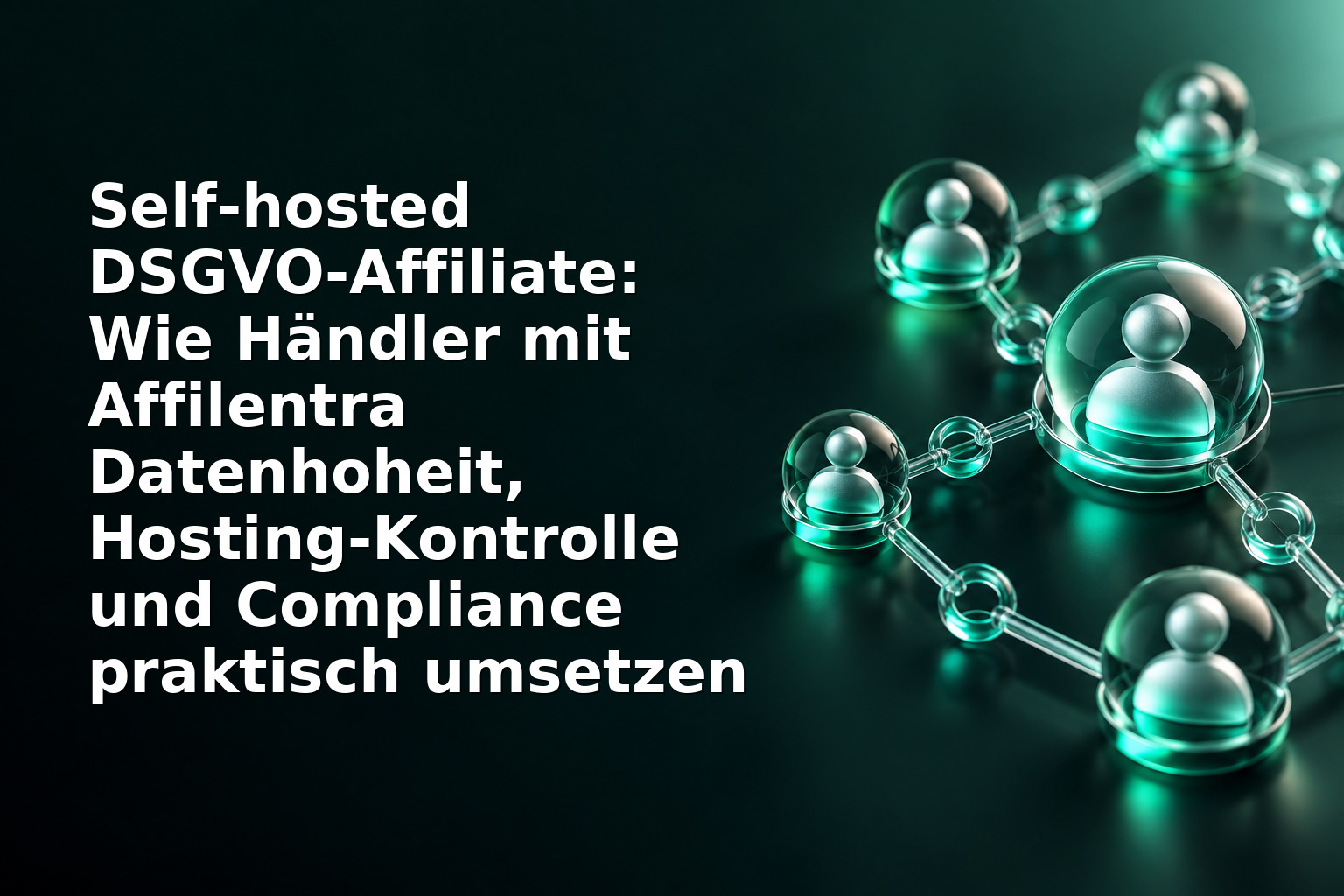 Self‑hosted DSGVO‑Affiliate: Wie Händler mit Affilentra Datenhoheit, Hosting‑Kontrolle und Compliance praktisch umsetzen