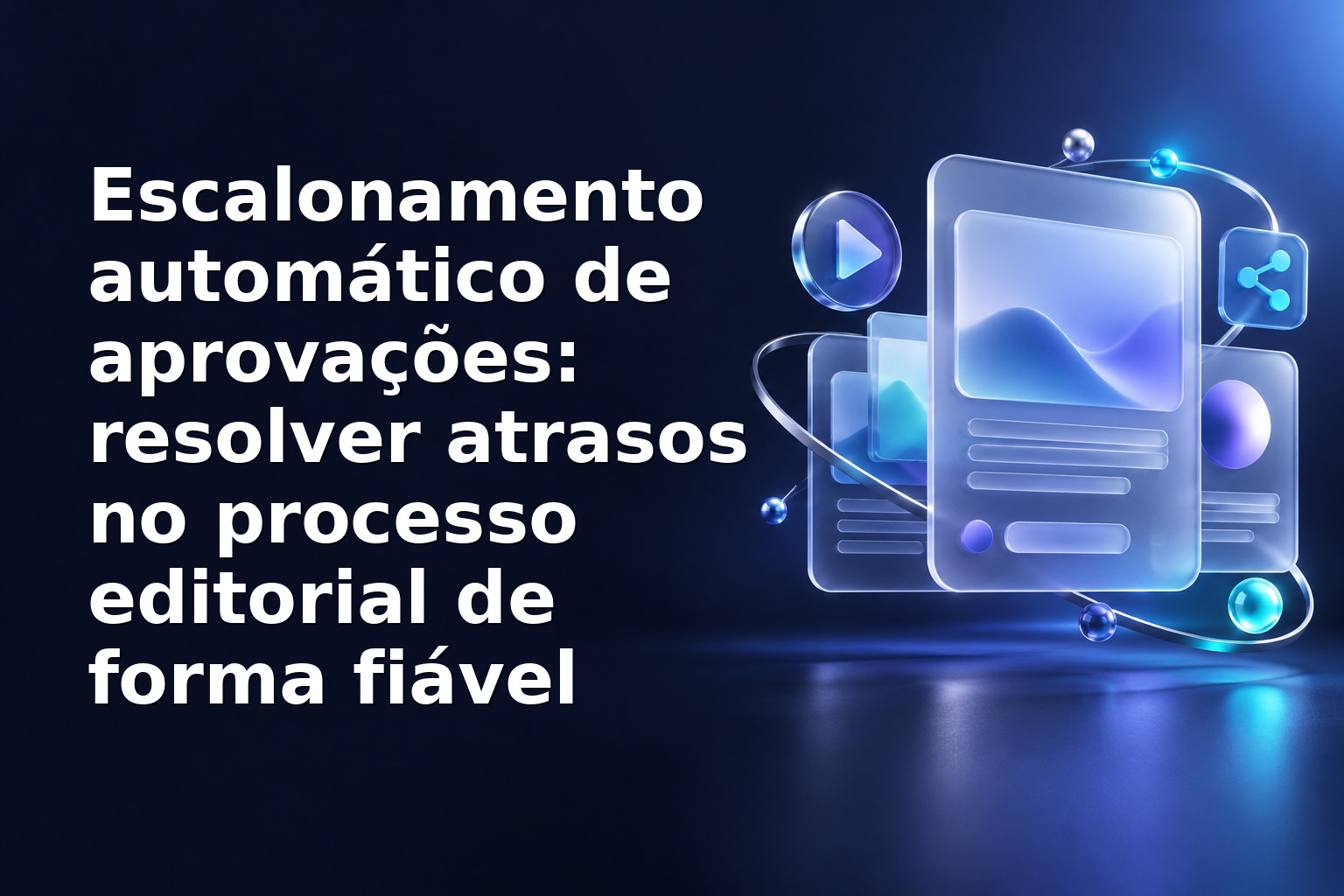 Escalonamento automático de aprovações: resolver atrasos no processo editorial de forma fiável