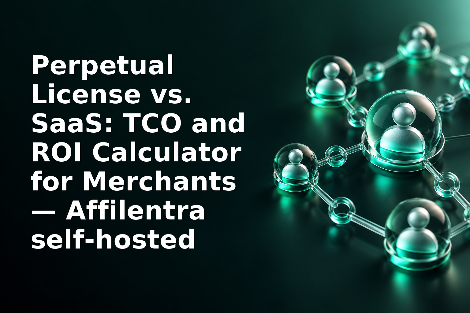Perpetual License vs. SaaS: TCO and ROI Calculator for Merchants — Affilentra self‑hosted