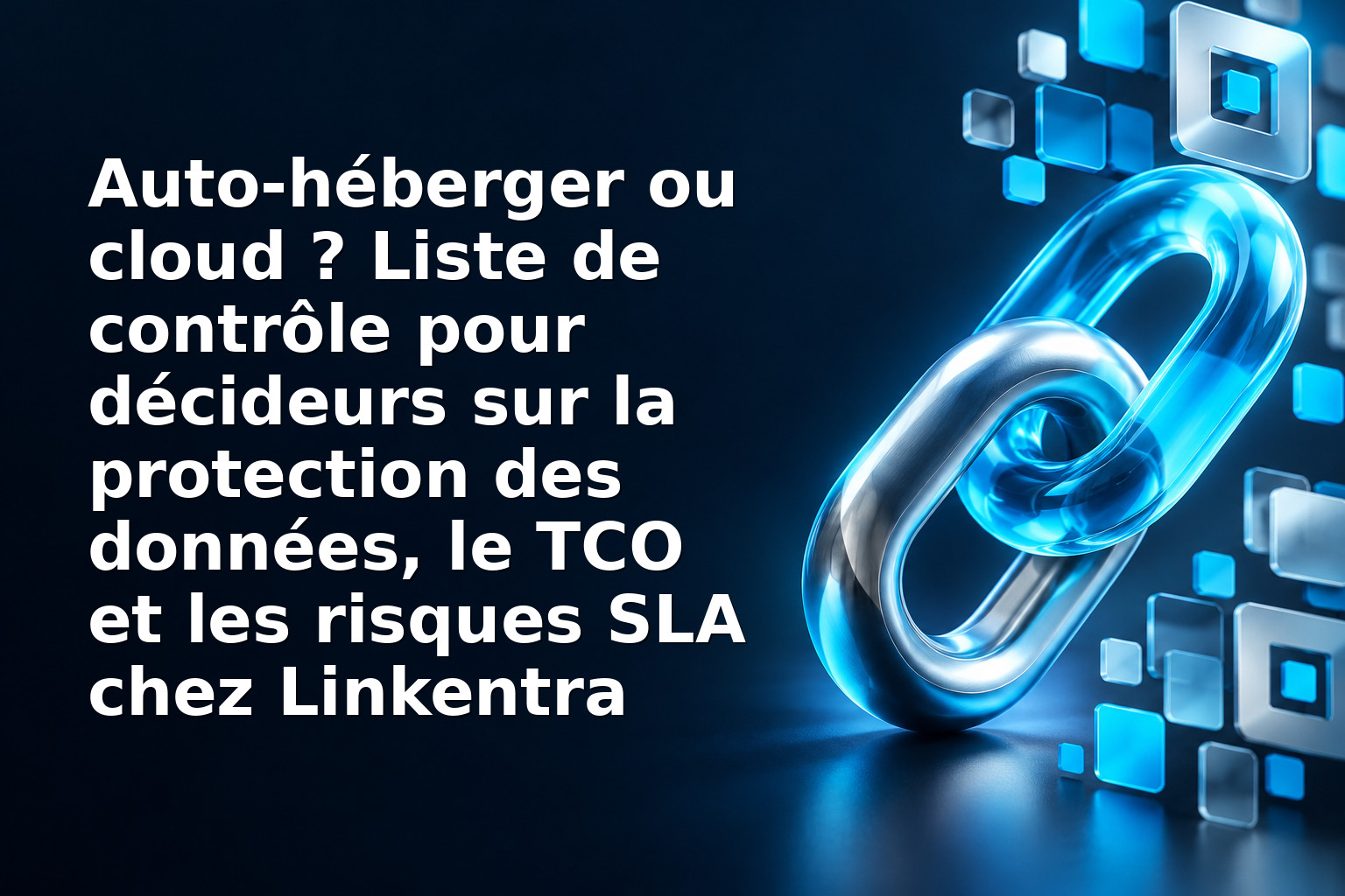 Auto‑héberger ou cloud ? Liste de contrôle pour décideurs sur la protection des données, le TCO et les risques SLA chez Linkentra