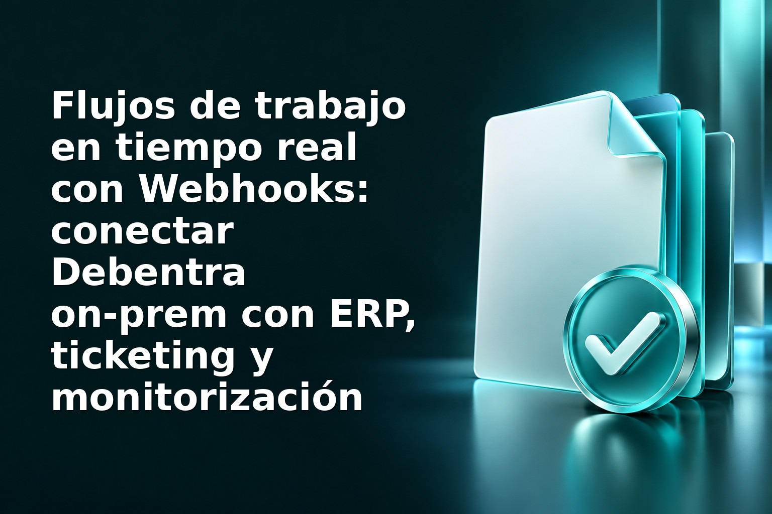 Flujos de trabajo en tiempo real con Webhooks: conectar Debentra on‑prem con ERP, ticketing y monitorización