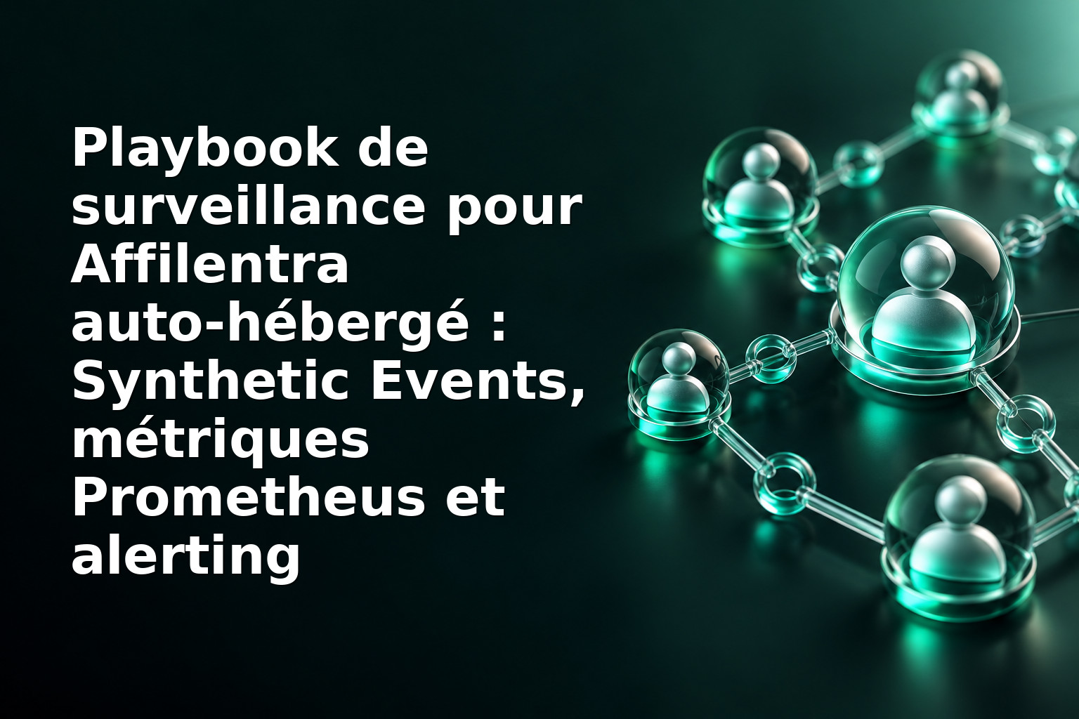 Playbook de surveillance pour Affilentra auto‑hébergé : Synthetic Events, métriques Prometheus et alerting