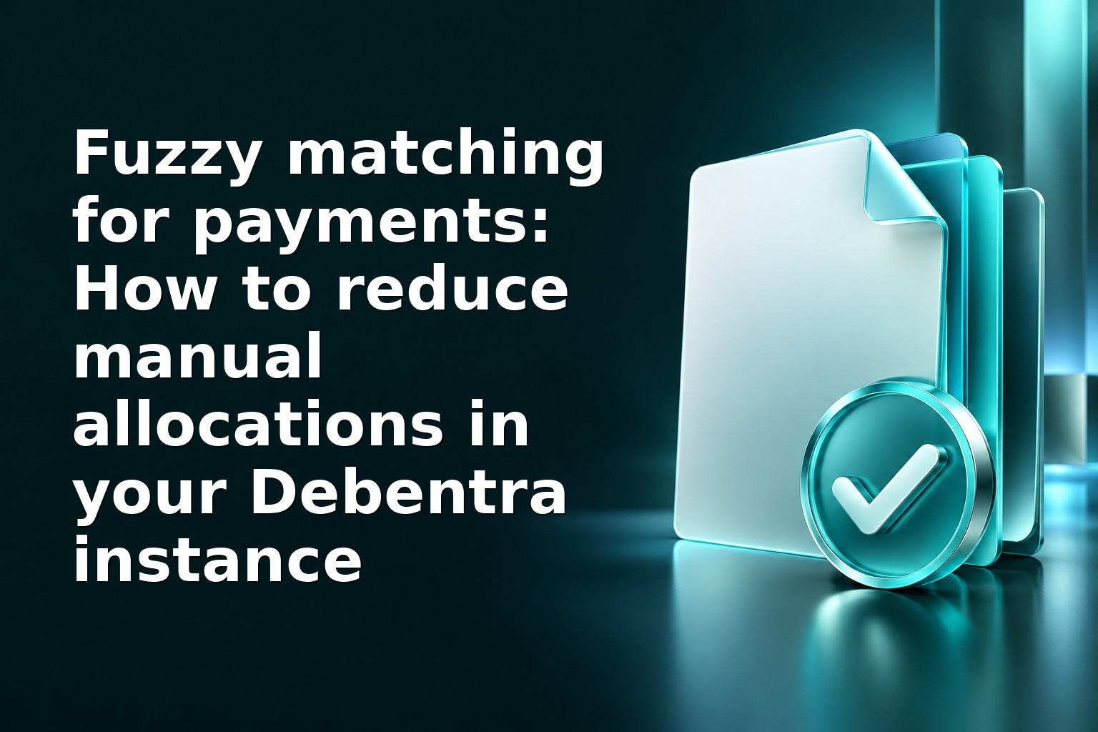 Fuzzy matching for payments: How to reduce manual allocations in your Debentra instance
