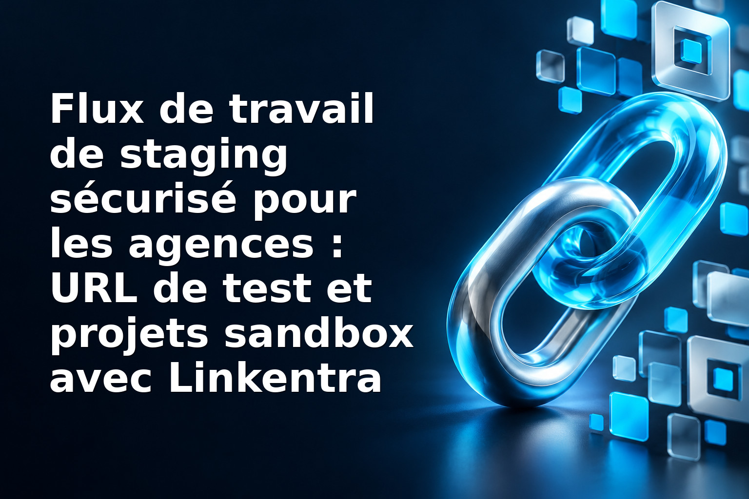 Flux de travail de staging sécurisé pour les agences : URL de test et projets sandbox avec Linkentra
