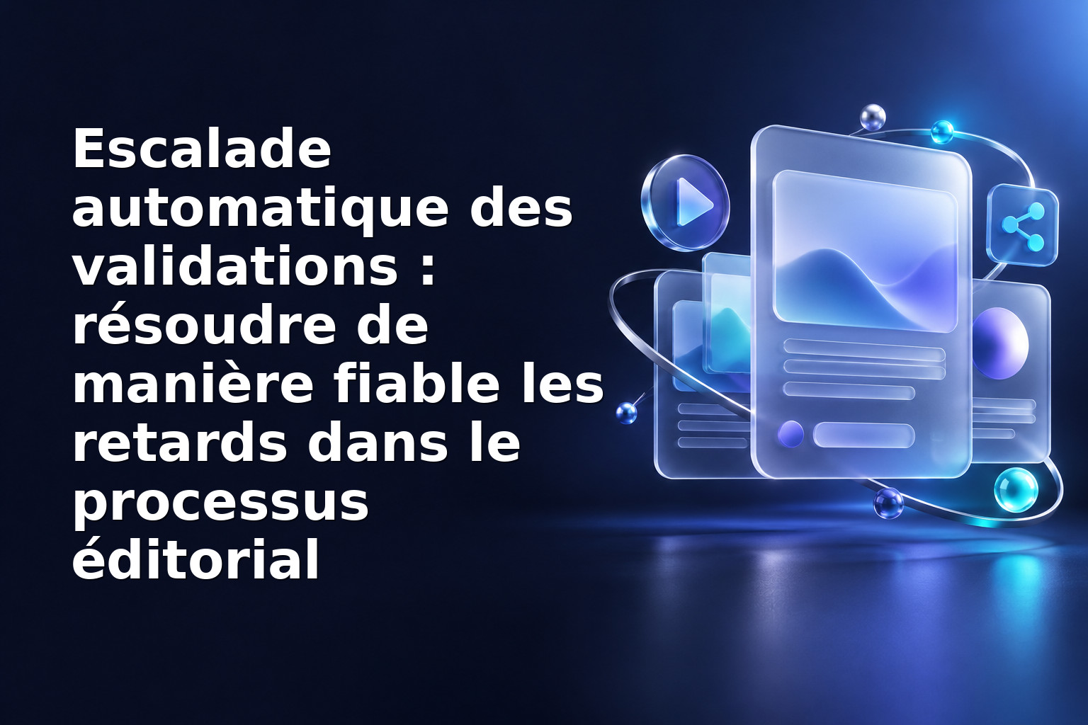 Escalade automatique des validations : résoudre de manière fiable les retards dans le processus éditorial
