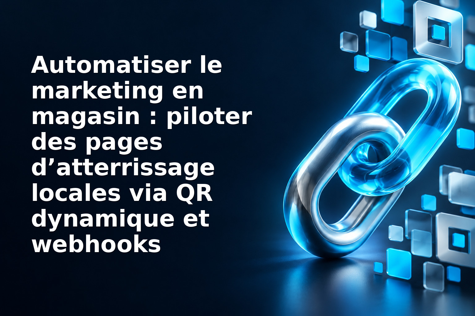 Automatiser le marketing en magasin : piloter des pages d’atterrissage locales via QR dynamique et webhooks