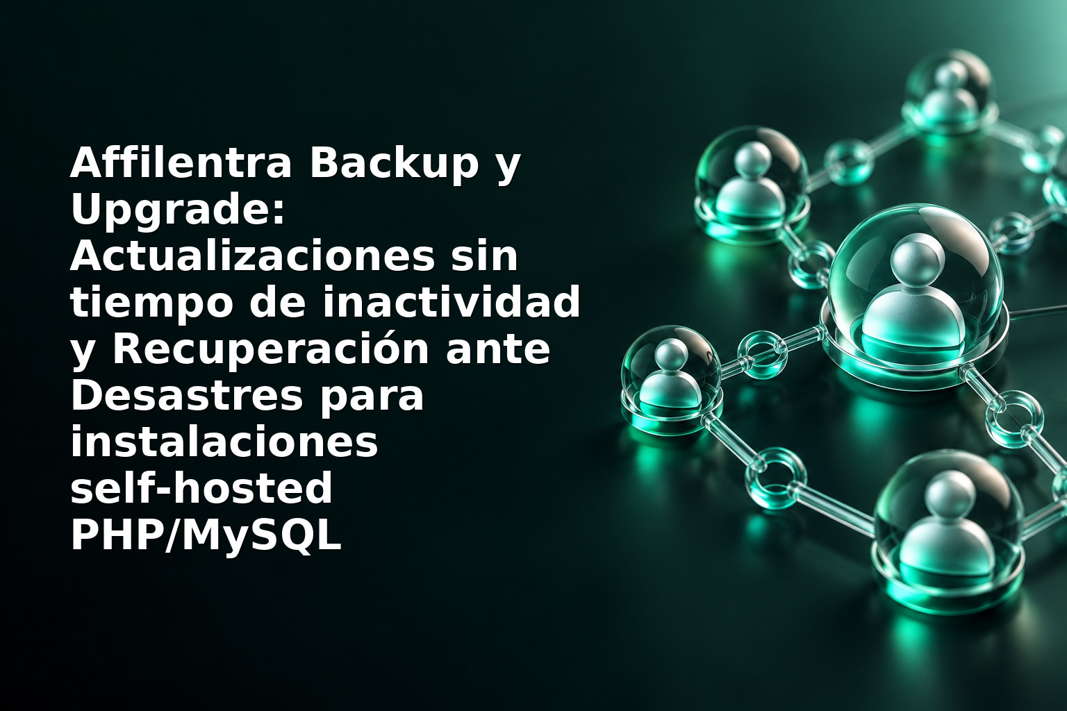 Affilentra Backup y Upgrade: Actualizaciones sin tiempo de inactividad y Recuperación ante Desastres para instalaciones self‑hosted PHP/MySQL