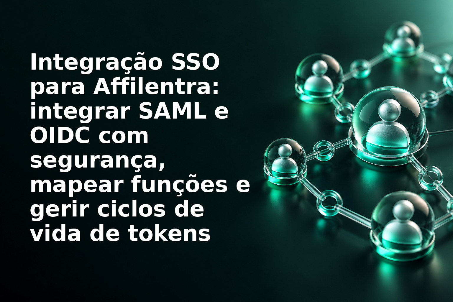 Integração SSO para Affilentra: integrar SAML e OIDC com segurança, mapear funções e gerir ciclos de vida de tokens